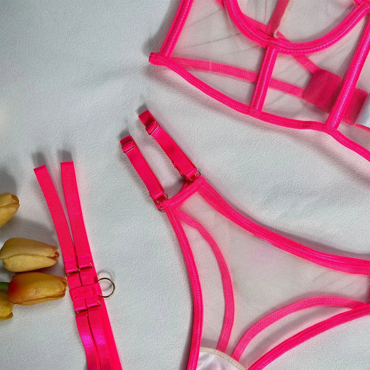 Francesca | Neon Lingerie Set