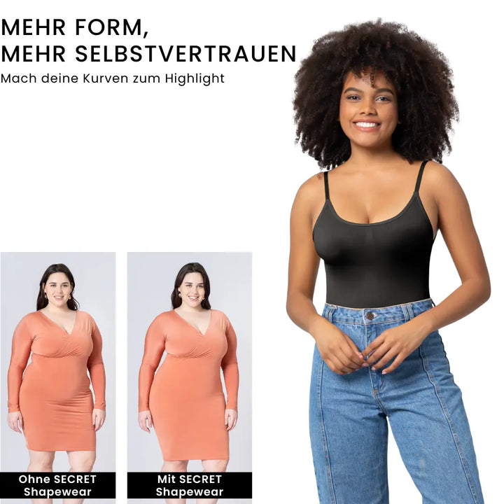 SECRET Shapewear - figure-shaping bodysuit in string design