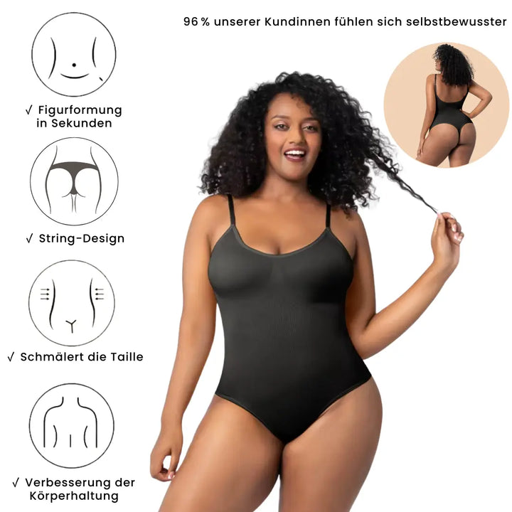 SECRET Shapewear - figure-shaping bodysuit in string design