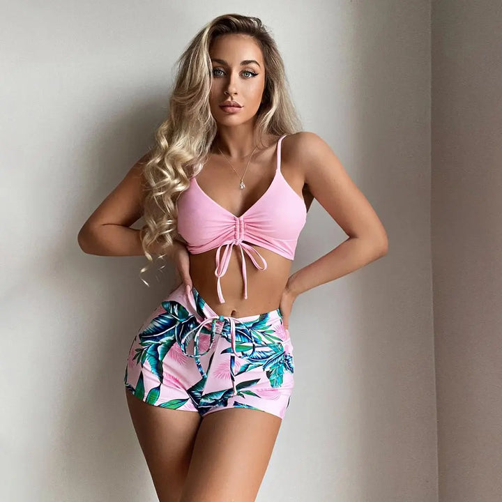 Lemira | High Waist Bikini Set mit Hose