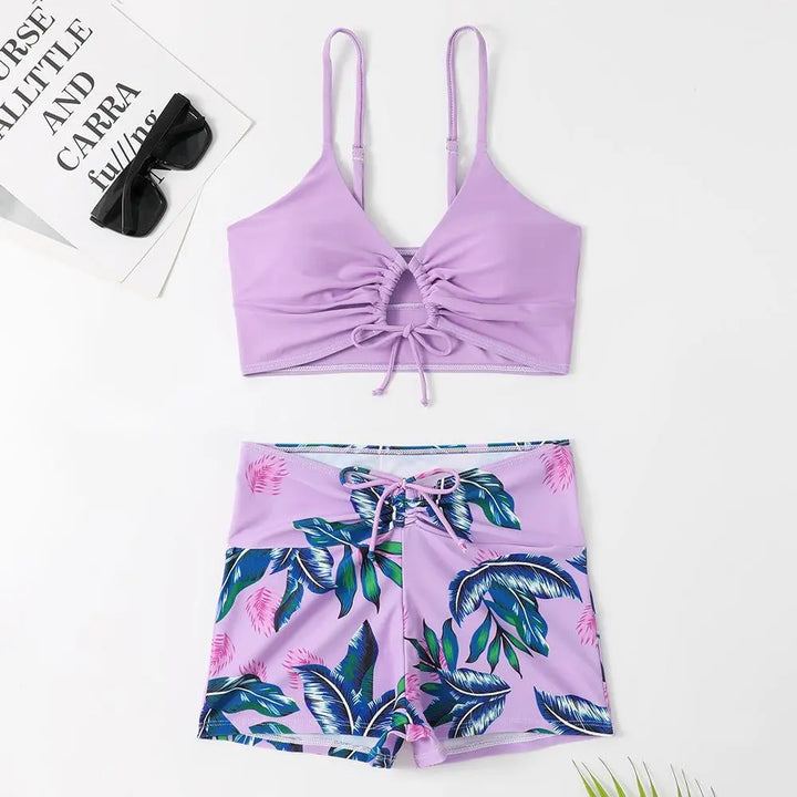 Lemira | High Waist Bikini Set mit Hose